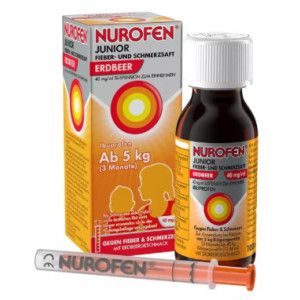 NUROFEN Junior Fiebersaft Erdbeer 20 mg/ml